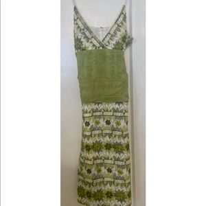 Wendy Hil Embroidered Floral Dress